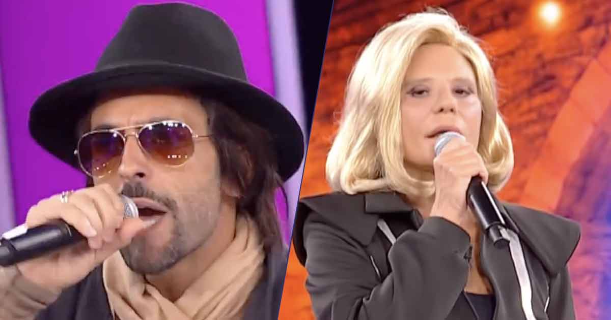 Marco Mengoni e Maria De Filippi a T s que vales il video dellesibizione a sorpresa